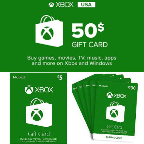 New Xbox Gift Card Code