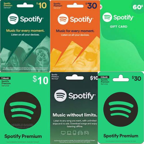 Spotify Gift Card Offer Codes-2024